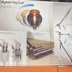 Dyson Big Ball Turbinehead Canister Vacuum | Yellow/Iron | New  $200