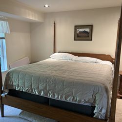 California King Beautyrest Mattress And Box Springs