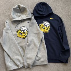 Michigan Wolverines Nike Hoodies Size XL 