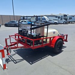 Pressure Washing Trailer 