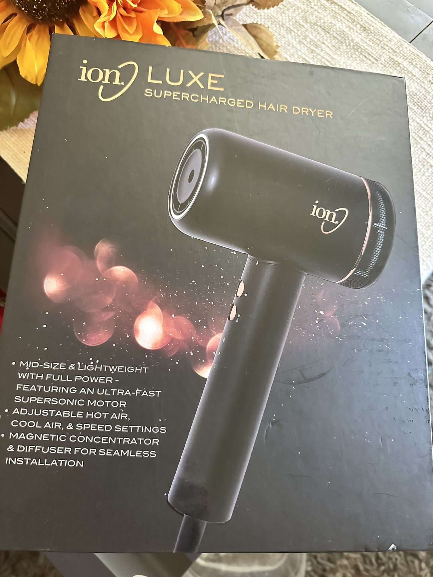 ION LUXE Supercharged Hair Dryer
