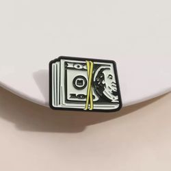 100 Dollar Bills Hat Pin 