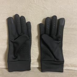 Winter Waterproof Thermal Black Gloves
