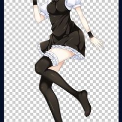 Halloween Sexy Maid Costume 4 Pcs