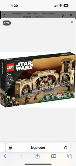 Boba Throne Lego Set 