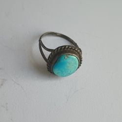 Sterling Silver Turquoise Ring 