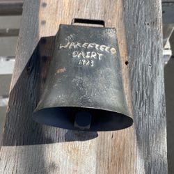 Really Cool Original Wakefielo Dairy 1923 Ranch Cowbell.
