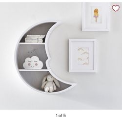 Moon shaped Shelf POTTERY BARN 