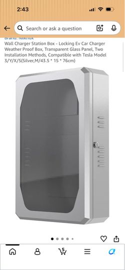 Nxknox Locking EV Charger Wall Box – Tesla Compatible