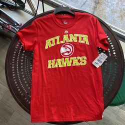 New With Tags! Atlanta Hawks Size Small TShirt
