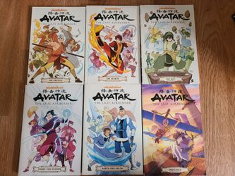 6 Avatar The Last Airbender Graphic Novels Lot