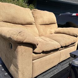 Delivery Available - Loveseat, Couch Recliner Sofa