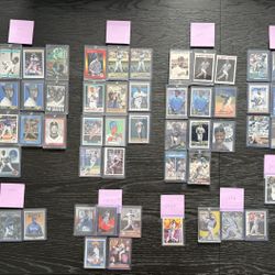 Ken Griffey Jr., 67 Various Baseball Cards 1989 Thru 2009. Upper Deck, Topps, pinnacle, Etc.. Not Graded, Excellent Condition