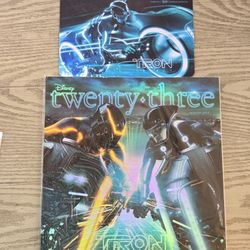 Disney twenty-three Tron magazine