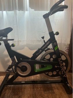 Black marcy brand cardio bike