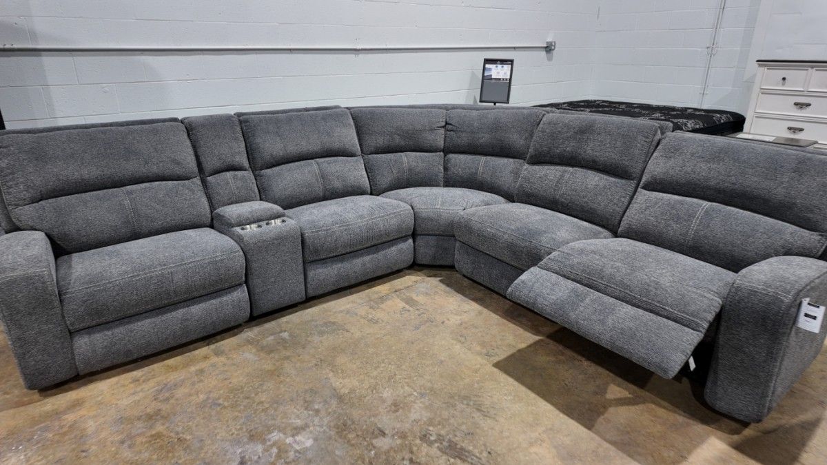 Power Reclining Sectional  Ultimate Comfort Upgrade!