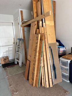 Wood studs plus.