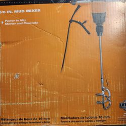 Ridgid Single-Paddle Mixer