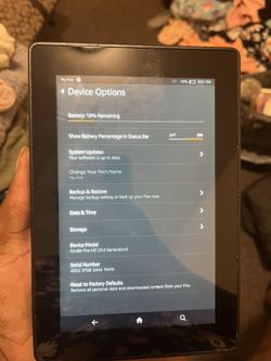 Amazon kindle Fire HD (3rd) Generation Tablet 