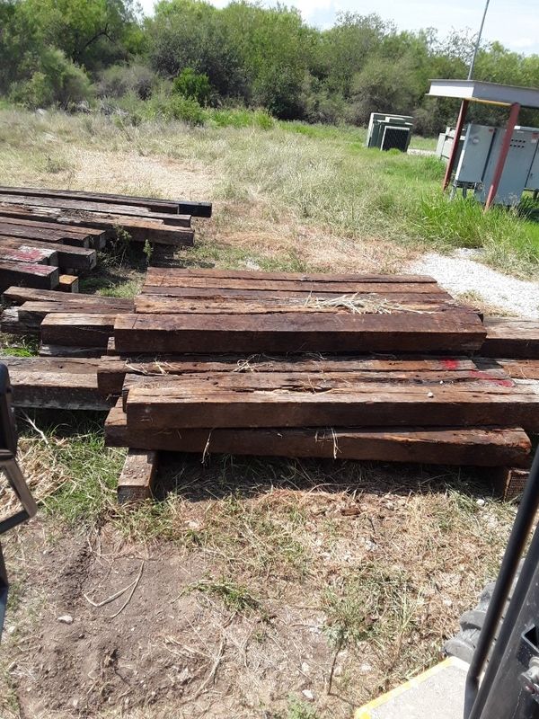 Railroad ties 10 each for Sale in San Antonio, TX OfferUp