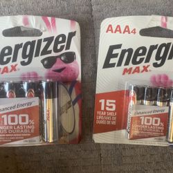 Batteries 2 Pack Lot