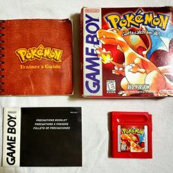 Pokemon Red Version Nintendo GameBoy Game Authentic