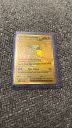 Chaos rising chase gold mega greninja EX