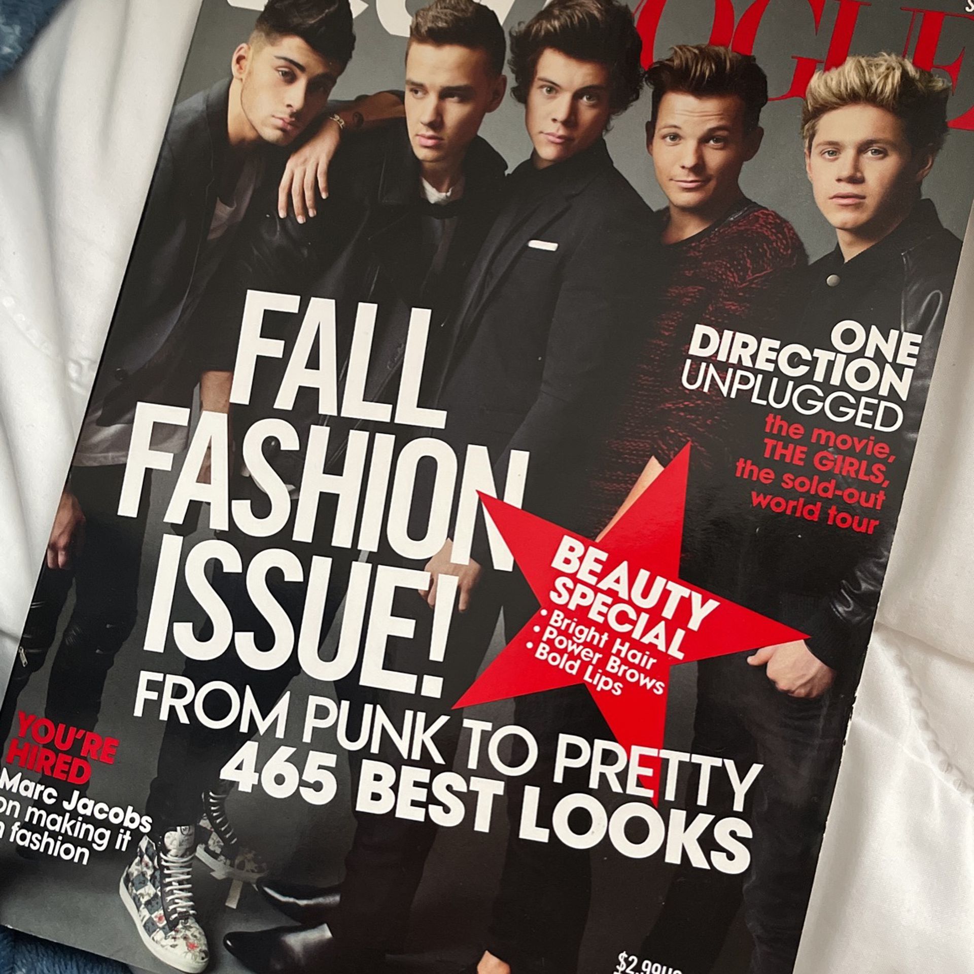 One Direction Magazine TeenVogue
