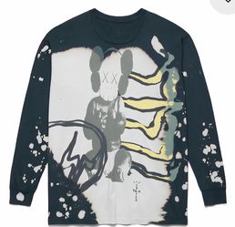Travis Scott Cactus Jack × Kaws For Fragment Tee - Size L