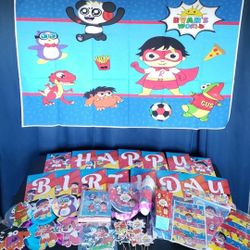 Ryan Balloons Ryan's World Decorations Ryan's World Party Supplies