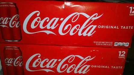 (5) 12 pks of Coca Cola Pop