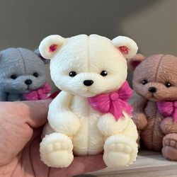 Teddy Bear Candels