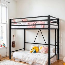 Metal Loft Bed 