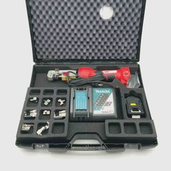 DMC Daniels HXE4AC 1.5 Ton Battery Powered Open Frame Crimper Tool - 0.2 HOURS!