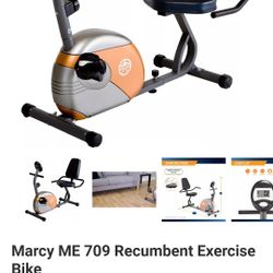 Exercise Bike Recumbent Marcy Brand
