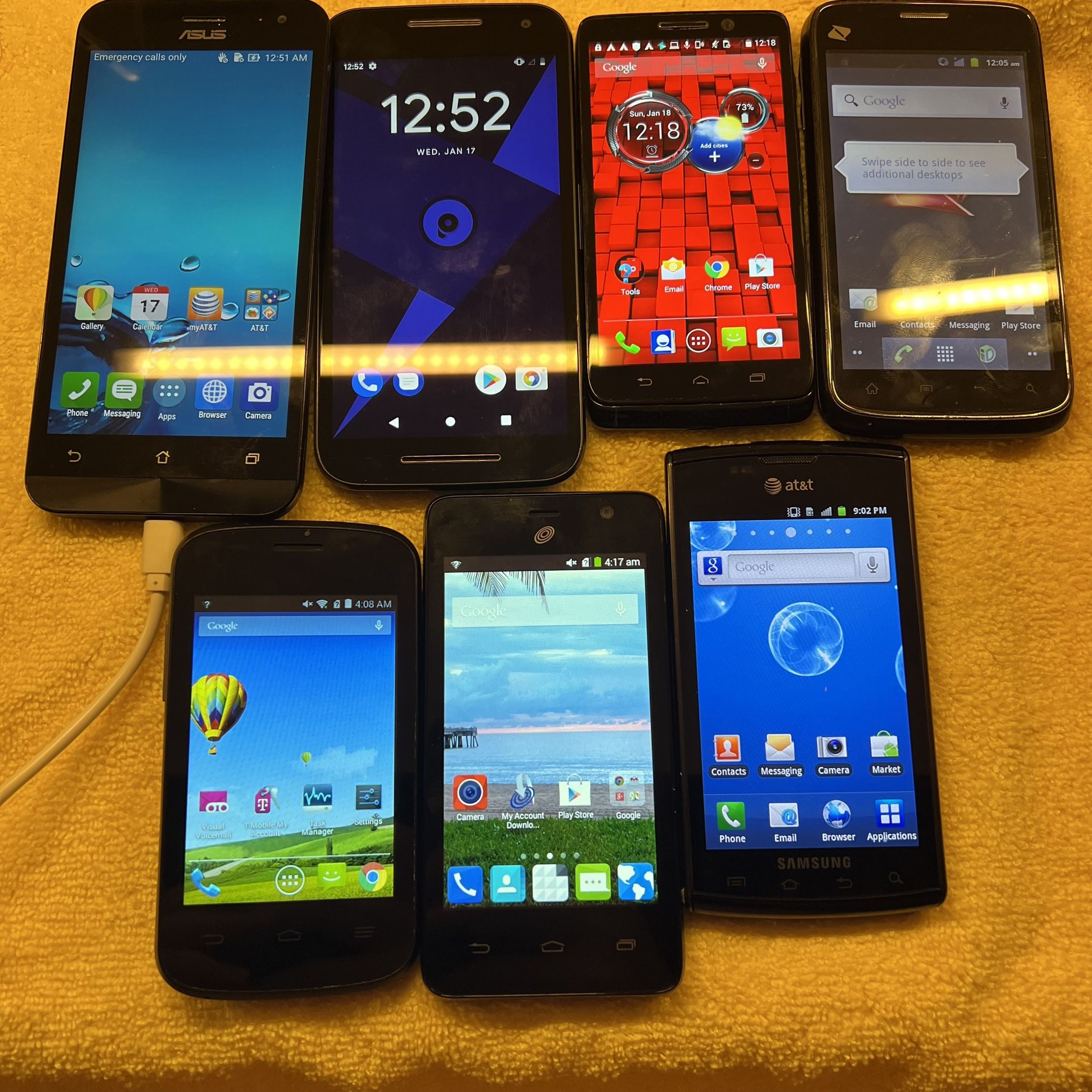 Android Phones ($25 for all)