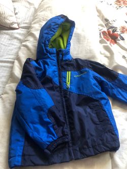 Toddler blue/Green Jacket