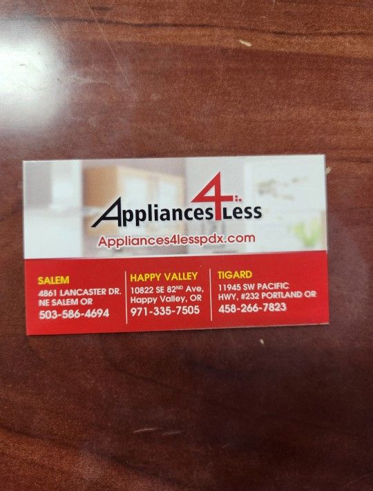 $599 $2099 GE Refrigerators Brand New, Express Delivery, One Year Warranty