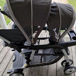Graco Convertible Sit And Stand Double Stroller 