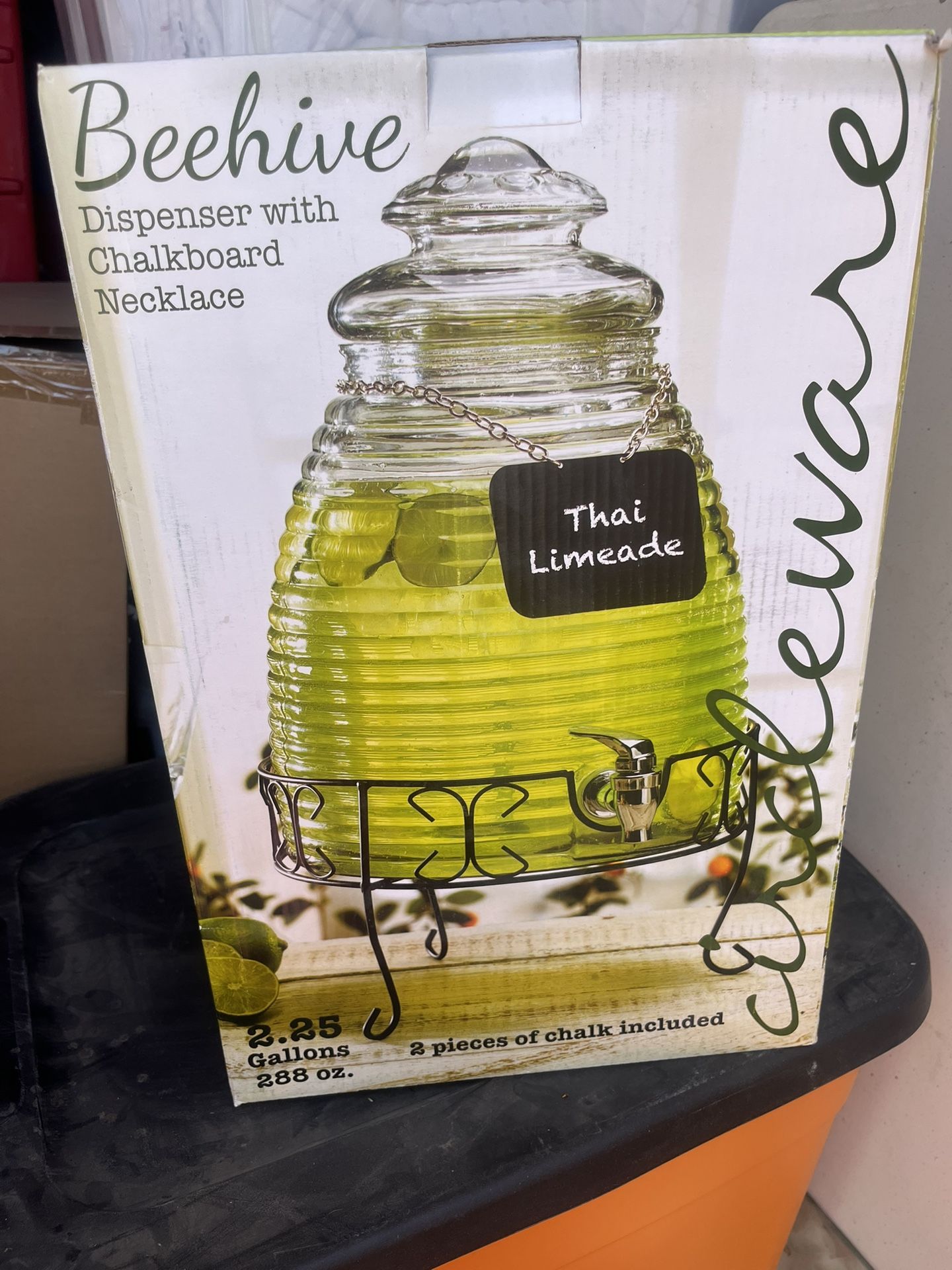 Glass drink Container
