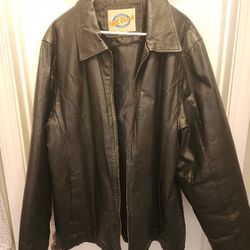 Genuine Leather Black Jacket