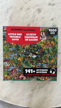 Quokka seek & see little red trouble hood - 1000 piece puzzle