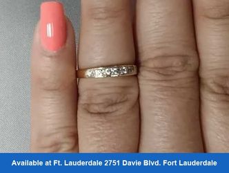 Ring - Wedding Band - Yellow Gold 18k (.750) 1.8 grams Size 6.5