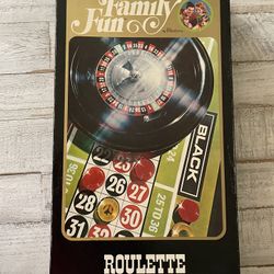 1971 World of Family Fun Roulette Hasbro
