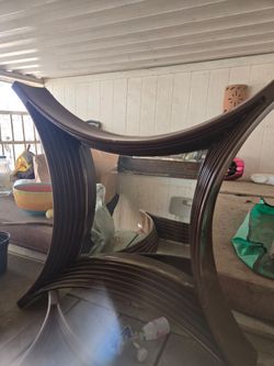 Two wall mirrors