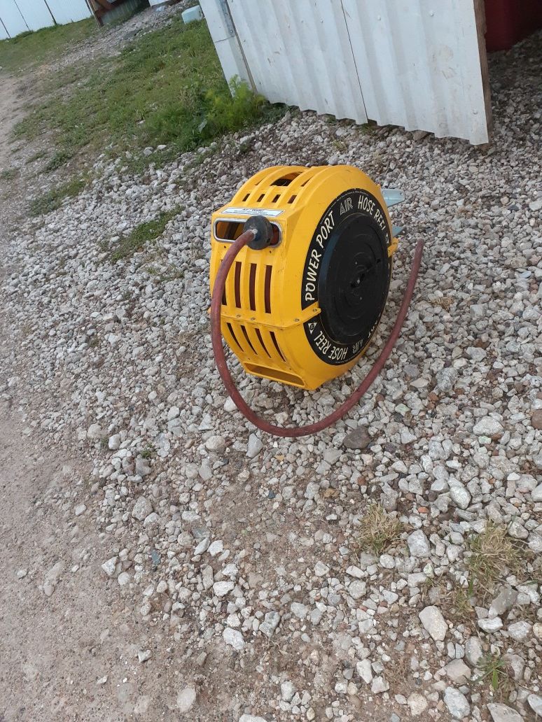 POWRR PORT AIR HOSE REEL for Sale in Humble, TX OfferUp