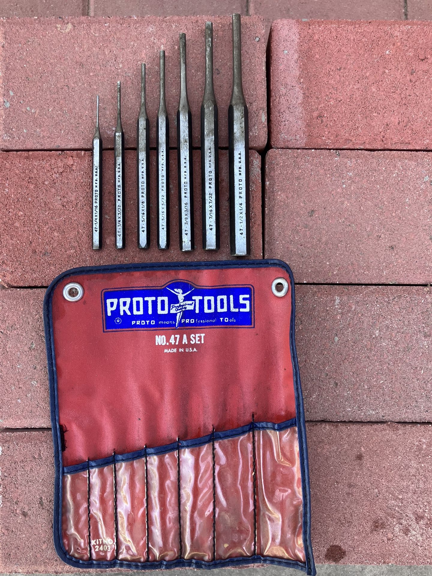 Punch Set (Proto Tools Set 47A)