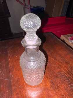 Glass Apothecary Decanter Bottle