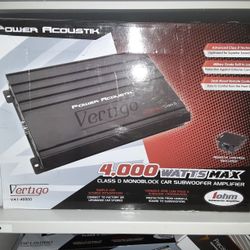4,000 Watts Amp