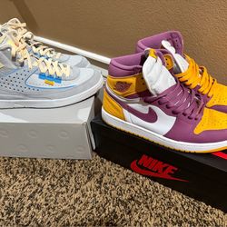 Jordan retros both size 10